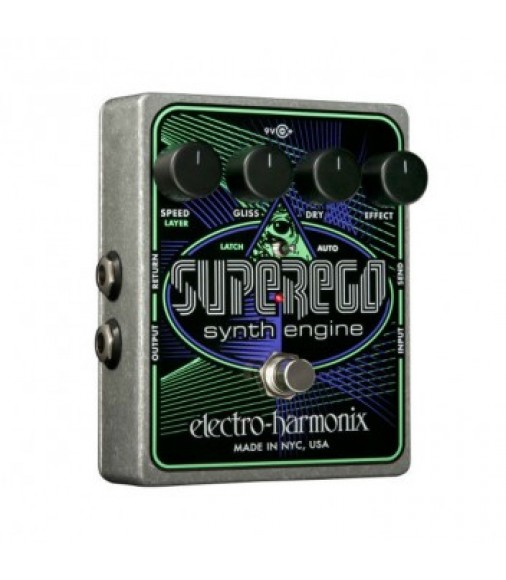 Electro Harmonix SuperEgo Synth Guitar Effects Pedal