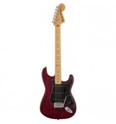 Fender Ltd Edition Sandblasted Stratocaster Crimson Red Trans