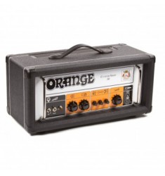 Orange Custom Shop 50 Valve Amp Head Black