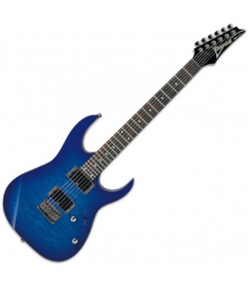 Ibanez RG421QM-SPB Electric Guitar Sapphire Blue