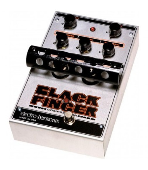 Electro Harmonix Black Finger Optical Tube Compressor Guitar Pedal