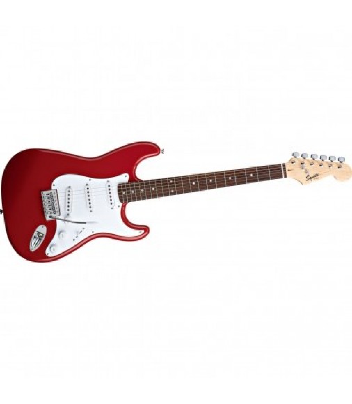 Squier Bullet Stratocaster Electric Guitar in Fiesta Red