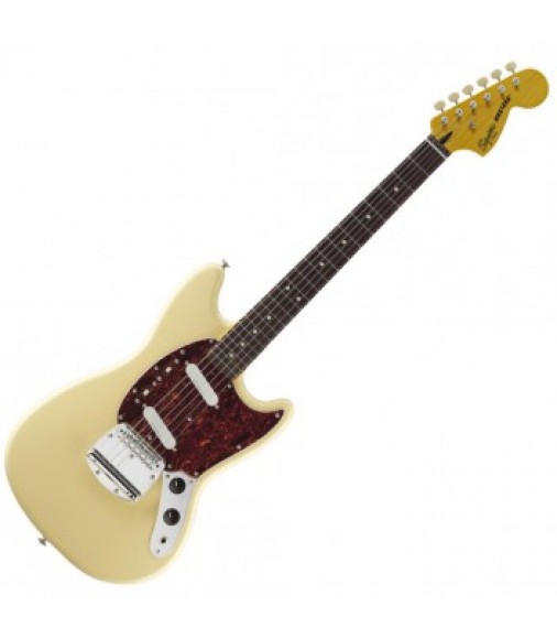 Squier Vintage Modified Mustang Electric Guitar in Vintage White