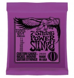 Ernie Ball  2620 Power Slinky 7 String Guitar Strings