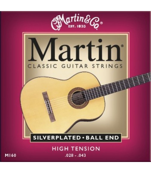 Martin M160 High Tension Acoustic Guitar Strings .028 - .043
