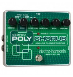 Electro Harmonix Stereo Poly Chorus Guitar Effects Pedal