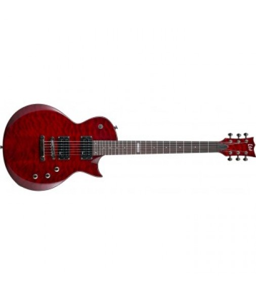ESP EC-100QM Electric Guitar See-thru Black Cherry