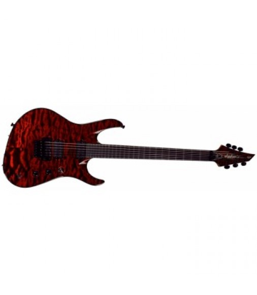 Jackson Broderick Soloist 6 Electric Guitar in Trans Red