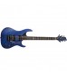 Washburn PXM10FR Parallaxe Electric Guitar in Quilt Trans Blue