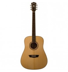 Washburn WD10S Dreadnought Acoustic Guitar in Natural