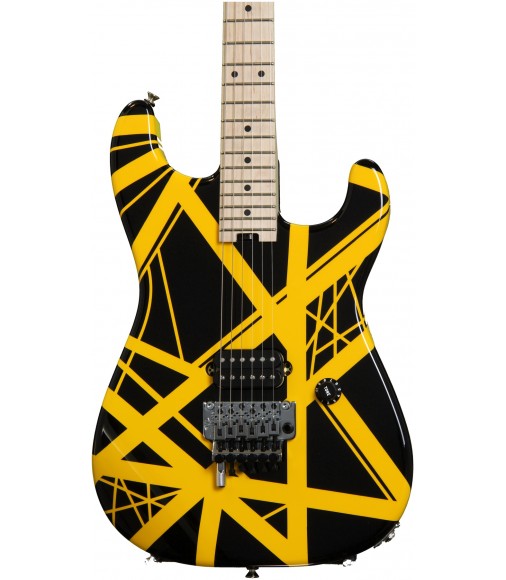 Black and Yellow  EVH Striped Series