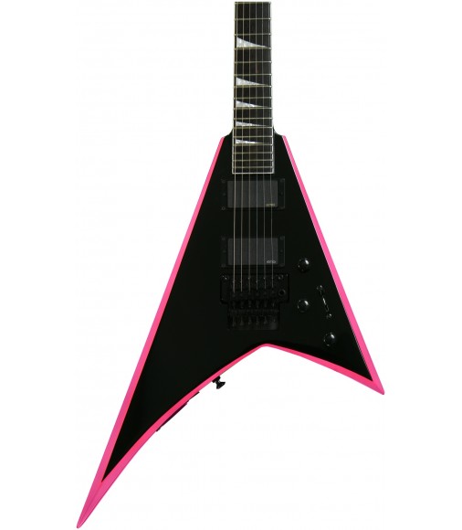 Black with Pink Bevels  Jackson RRXMG Rhoads