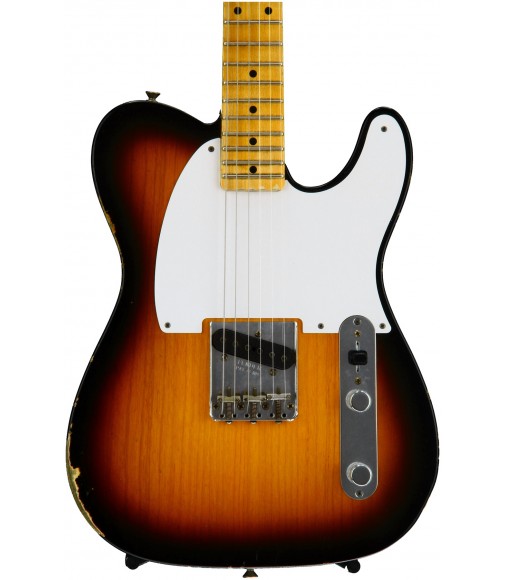 2-Tone Sunburst  Fender Custom Shop 1955 Relic Esquire 2015 Ltd. Ed.