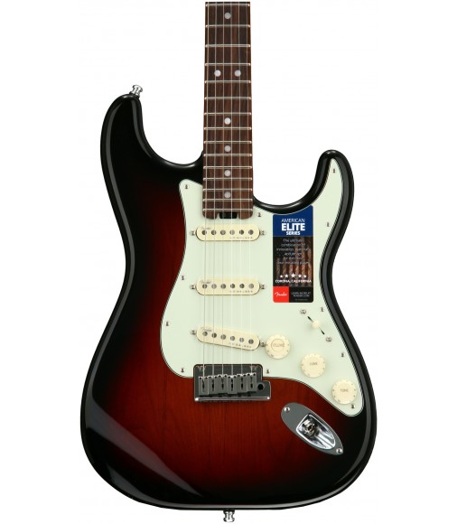 3-Tone Sunburst  Fender American Elite Stratocaster, Rosewood