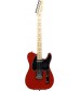 Crimson Red Transparent, Ash Body  Fender American Standard Telecaster, Maple