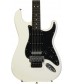 Olympic White, Rosewood Fingerboard  Fender Standard Stratocaster HSS with Floyd Rose