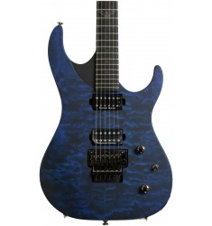 Quilted Trans Blue  Washburn Parallaxe PXM10
