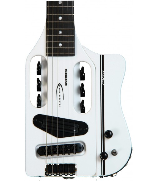 White  Traveler Guitar Speedster Hot Rod V2