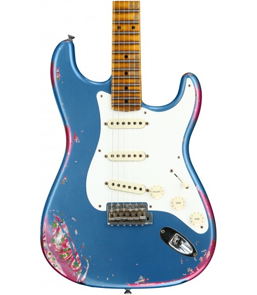Lake Placid Blue over Pink Paisley  Fender Custom Shop 1957 Heavy Relic Stratocaster