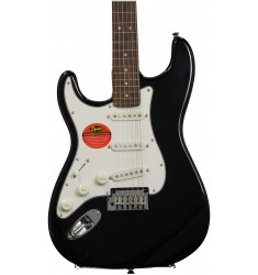 Black Metallic  Squier Standard Stratocaster, Left-Handed