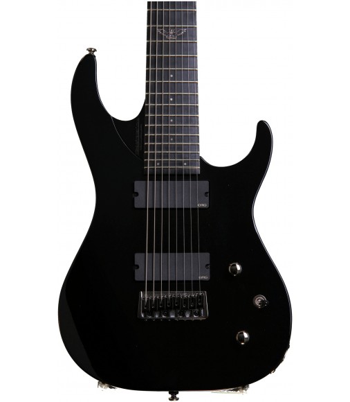 Black, 8-string  Washburn Parallaxe PXM18