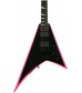 Black with Pink Bevels  Jackson RRXMG Rhoads